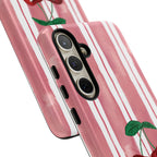Cherry Orchard Stripes Phone Case
