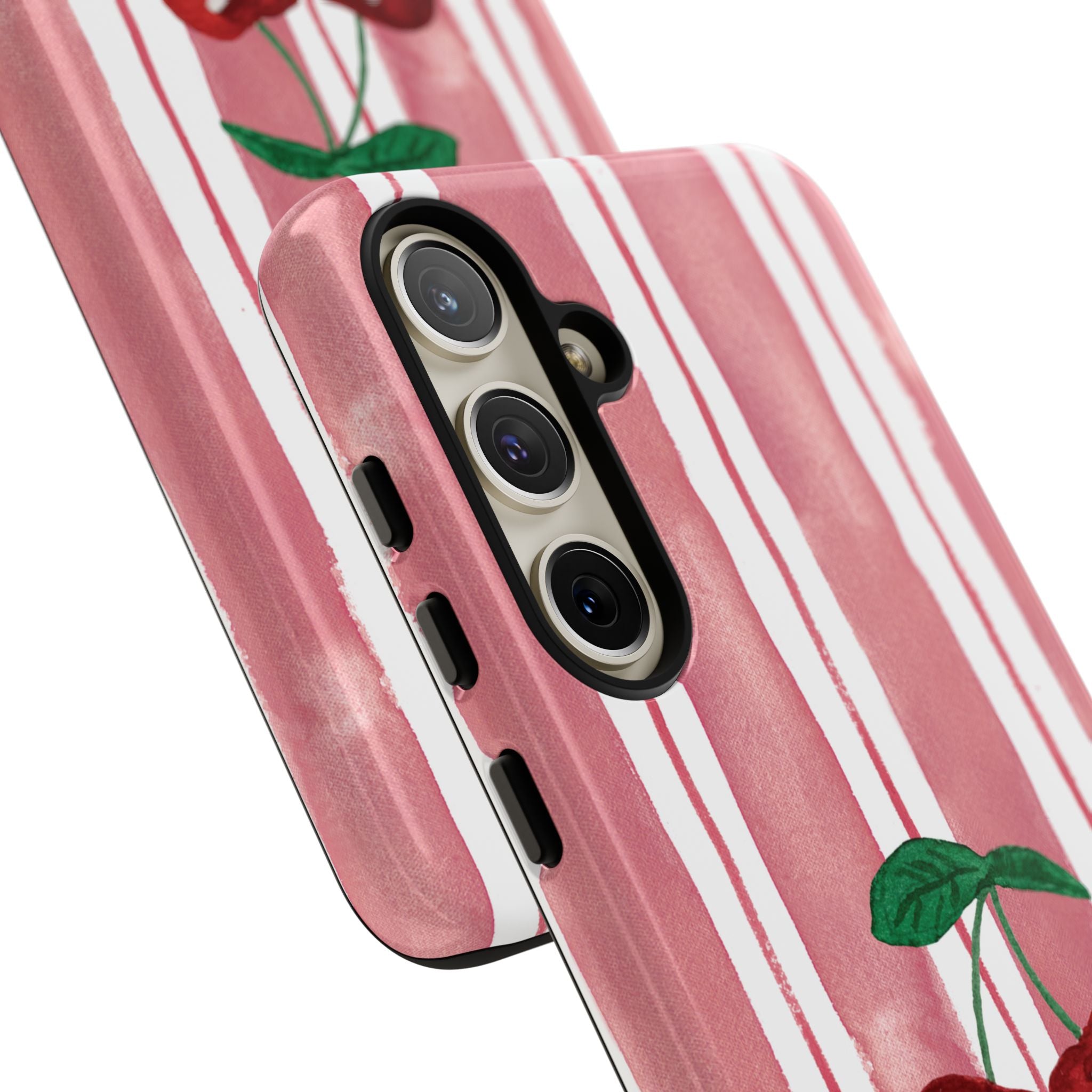 Cherry Orchard Stripes Phone Case
