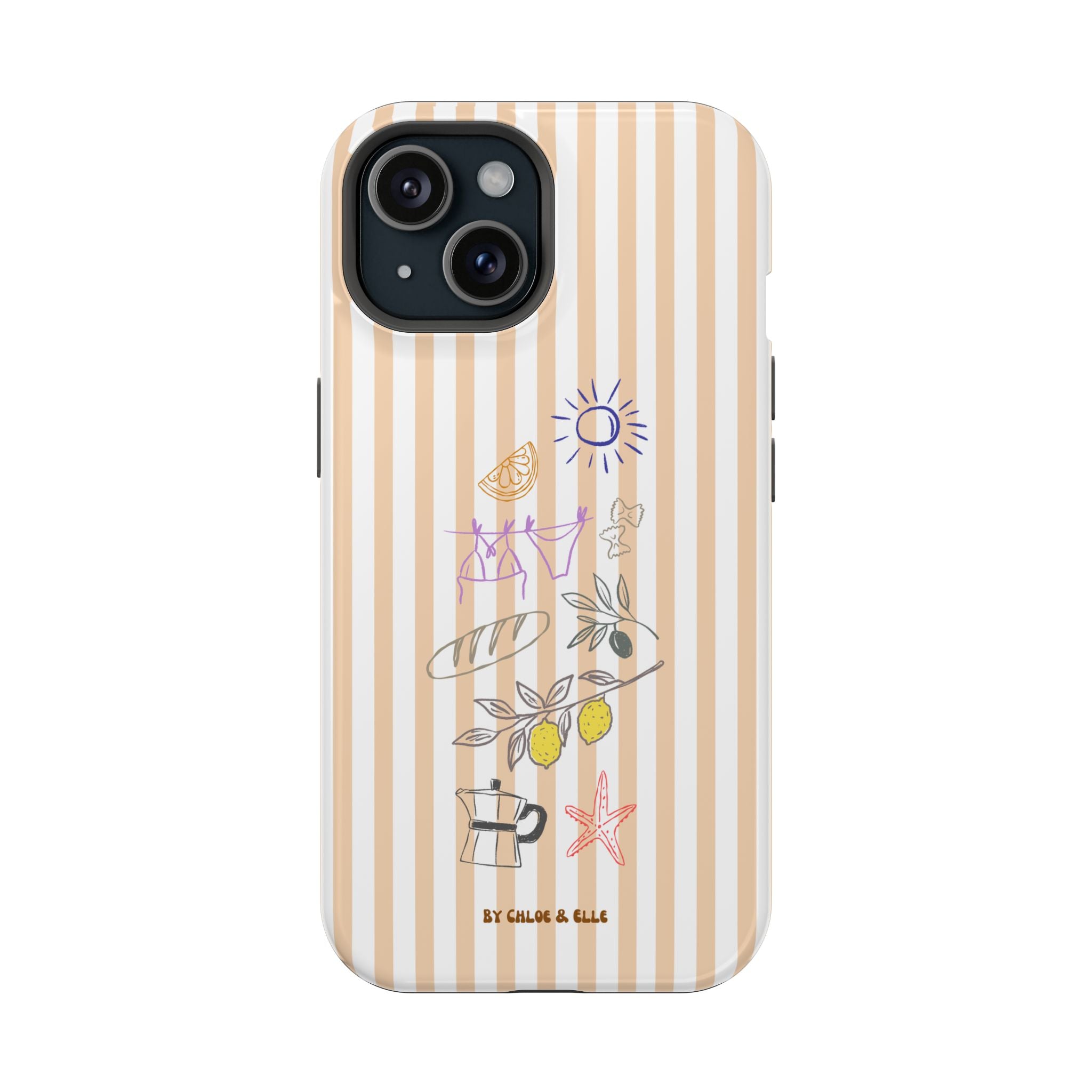 Amalfi Dreaming Peach Phone Case