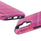 Berry Crush Plaid Magnetic Phone Case