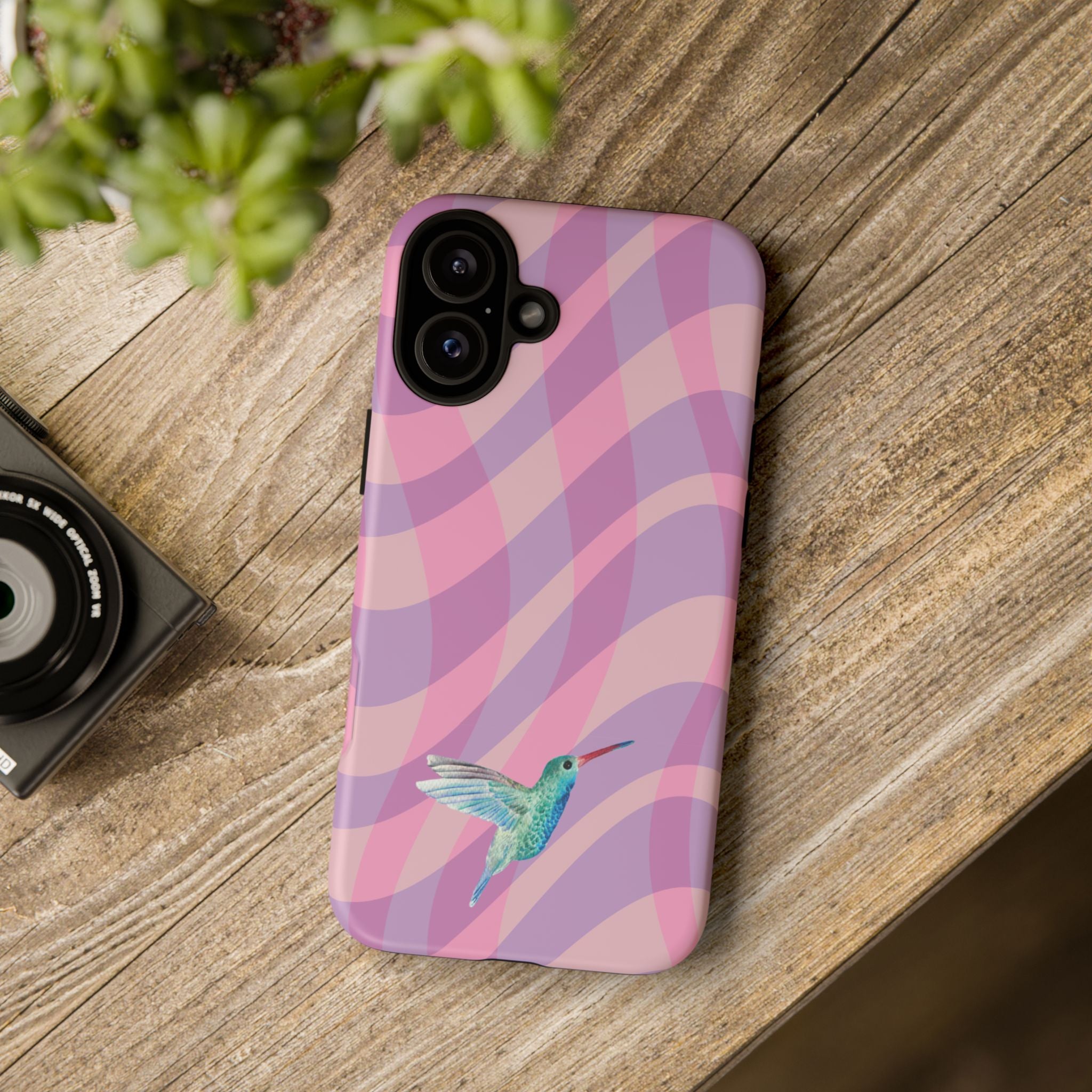Serenity Waves Hummingbird Phone Case