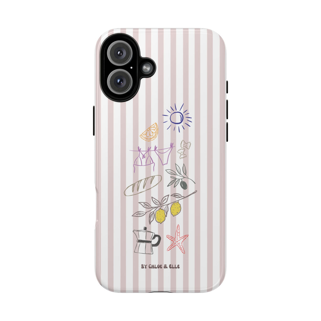 Amalfi Dreaming Rose Phone Case