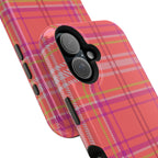 Golden Girl Plaid Magnetic Phone Case