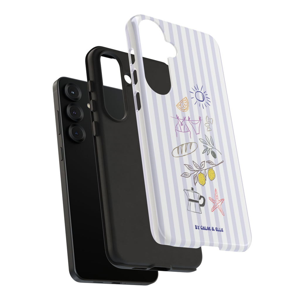 Amalfi Dreaming Blue Waters Phone Case