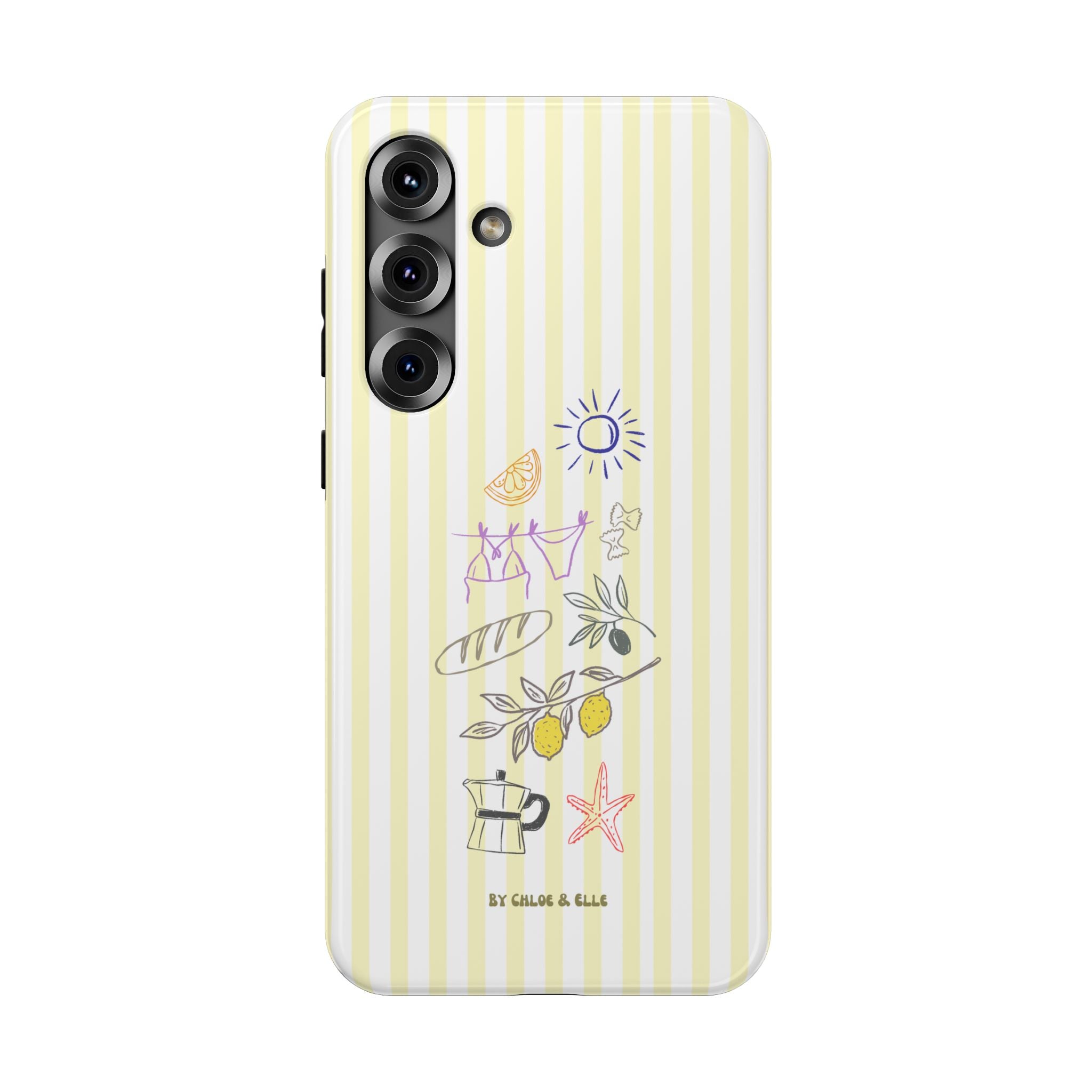 Amalfi Dreaming Lemon Phone Case