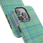 Fresh Energy Plaid Magnetic Phone Case