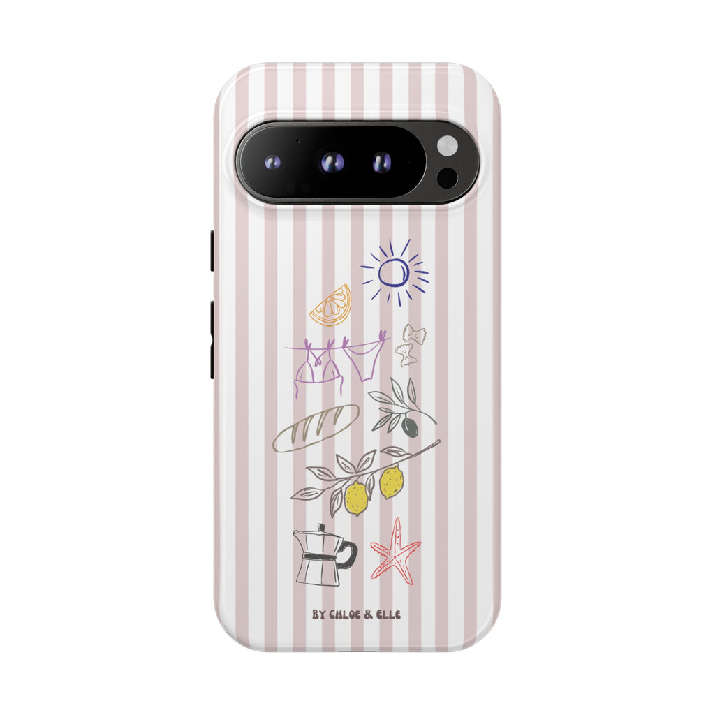 Amalfi Dreaming Rose Phone Case
