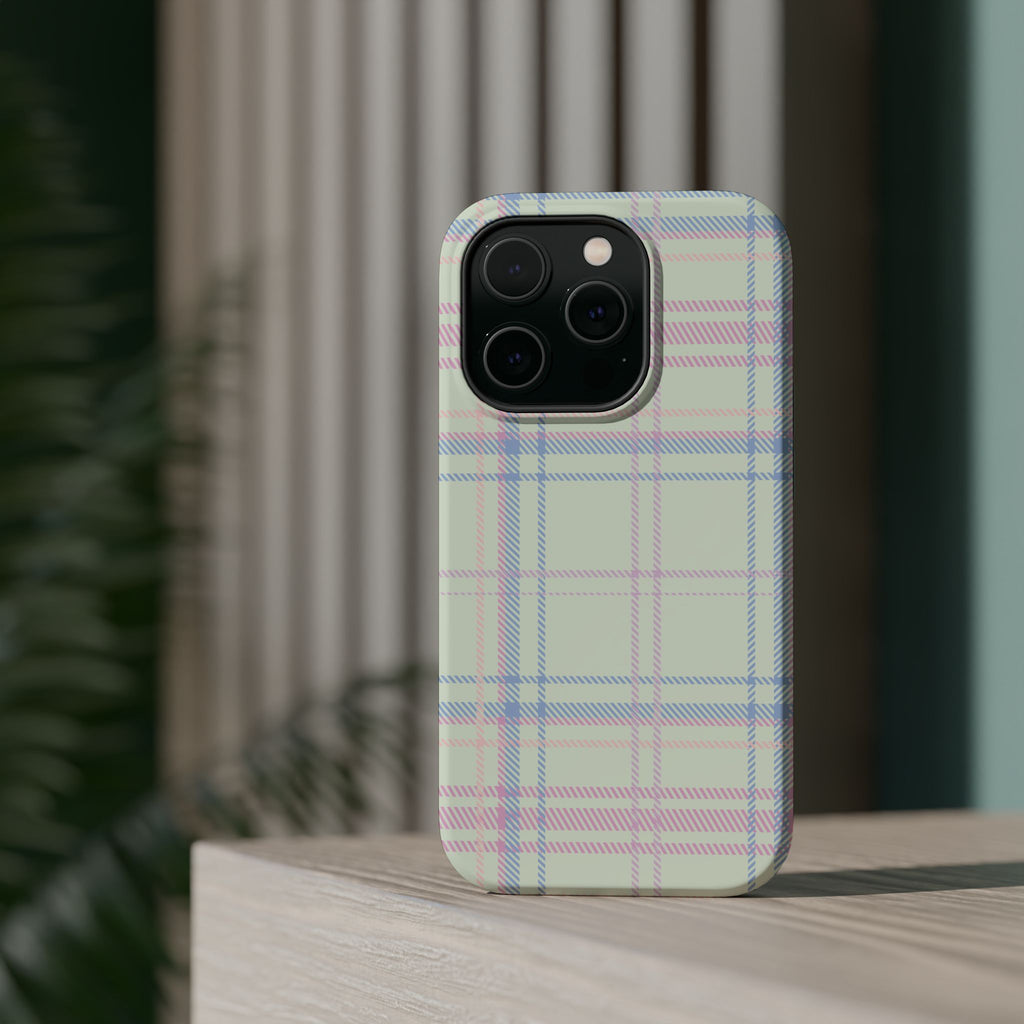Daydream Plaid Magnetic Phone Case