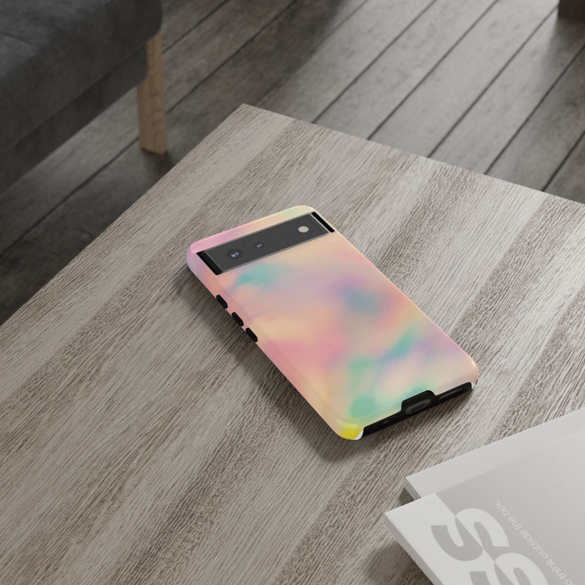 Peach Prism Aura Dreamscape Phone Case