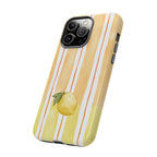 Lemon Orchard Stripes Phone Case