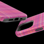 Berry Crush Plaid Magnetic Phone Case
