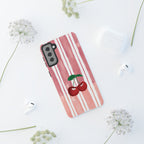 Cherry Orchard Stripes Phone Case