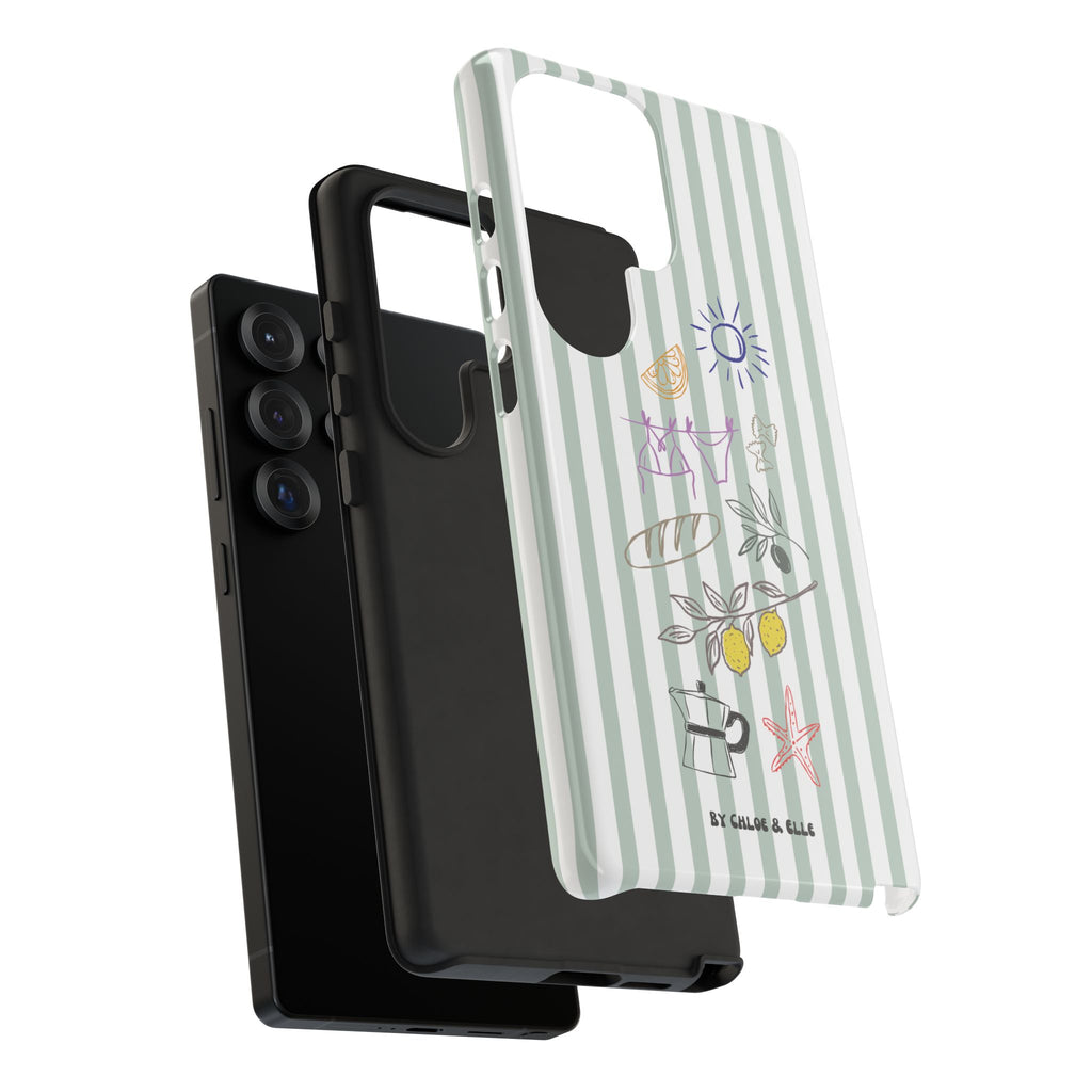 Amalfi Dreaming Olive Phone Case