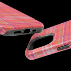 Golden Girl Plaid Magnetic Phone Case