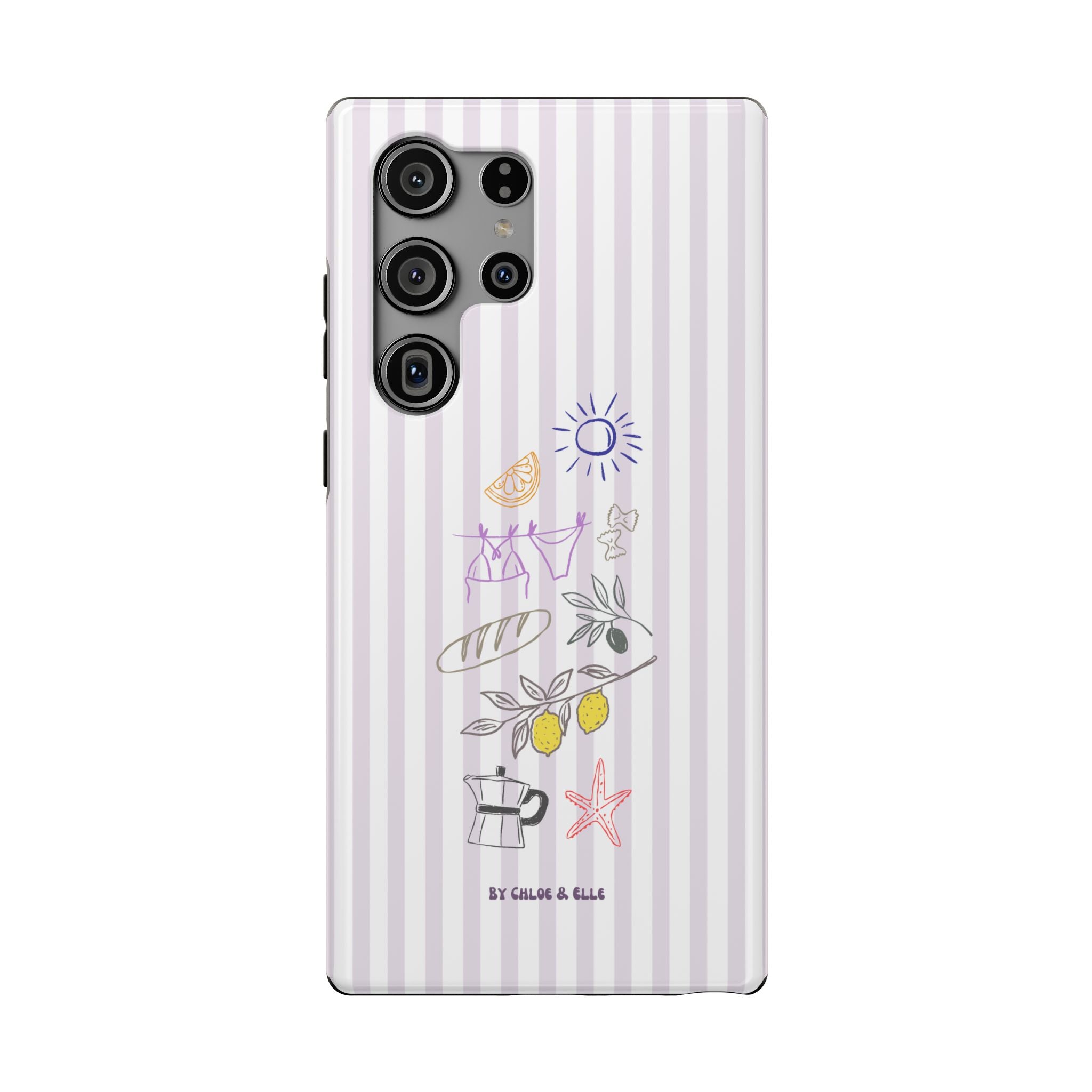 Amalfi Dreaming Petunia Phone Case