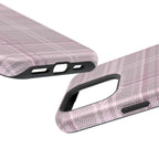 The Plaid Edit Mauve Phone Case