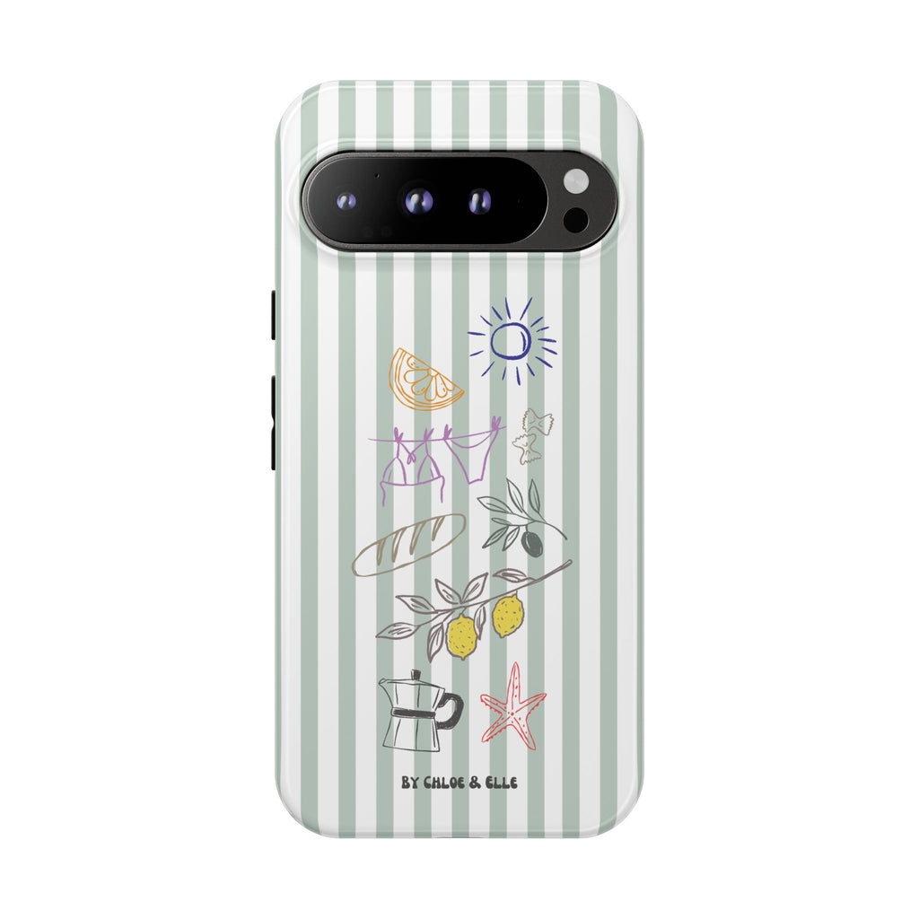 Amalfi Dreaming Olive Phone Case