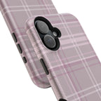 The Plaid Edit Mauve Phone Case