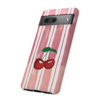 Cherry Orchard Stripes Phone Case