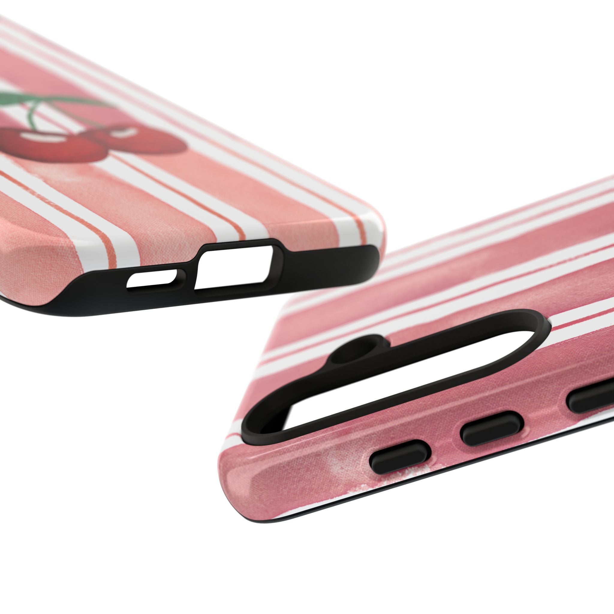 Cherry Orchard Stripes Phone Case