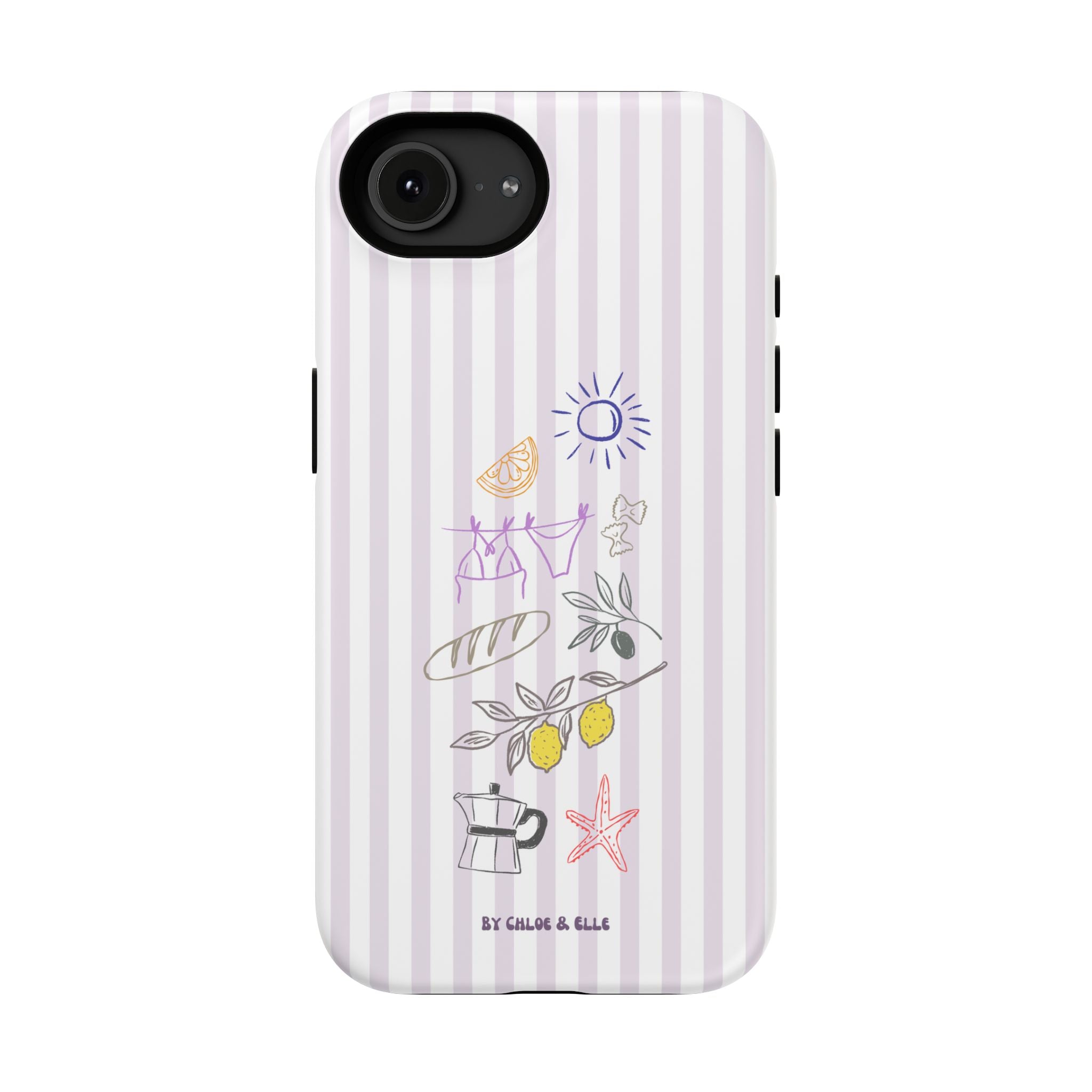 Amalfi Dreaming Petunia Phone Case