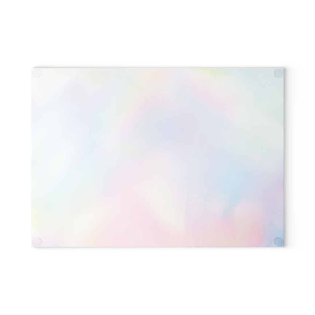 Celestial Dreamscape Glass Cutting Board