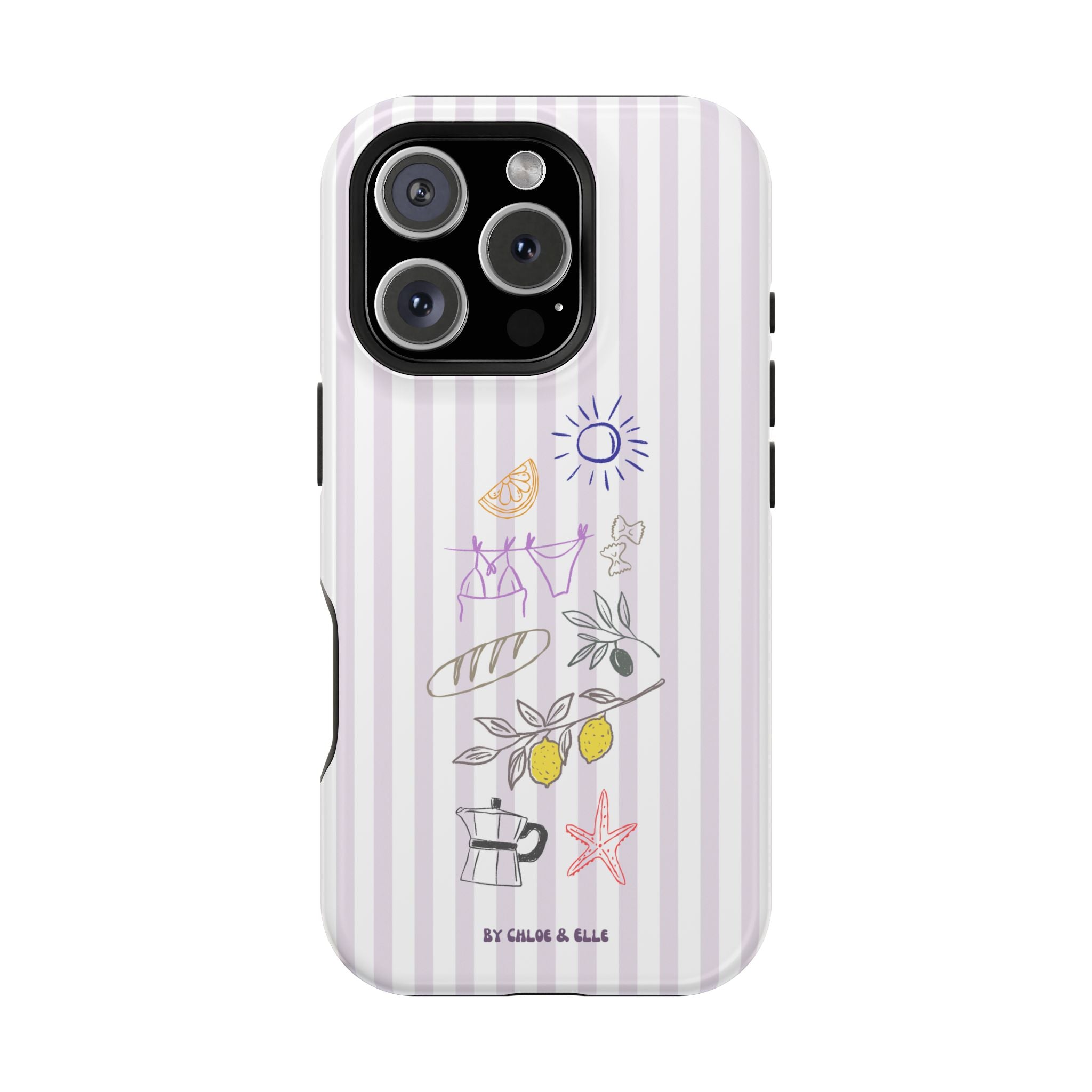 Amalfi Dreaming Petunia Phone Case