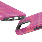 Berry Crush Plaid Magnetic Phone Case