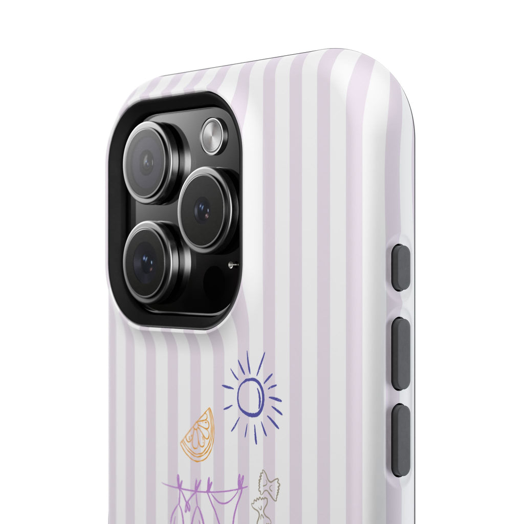 Amalfi Dreaming Petunia Phone Case