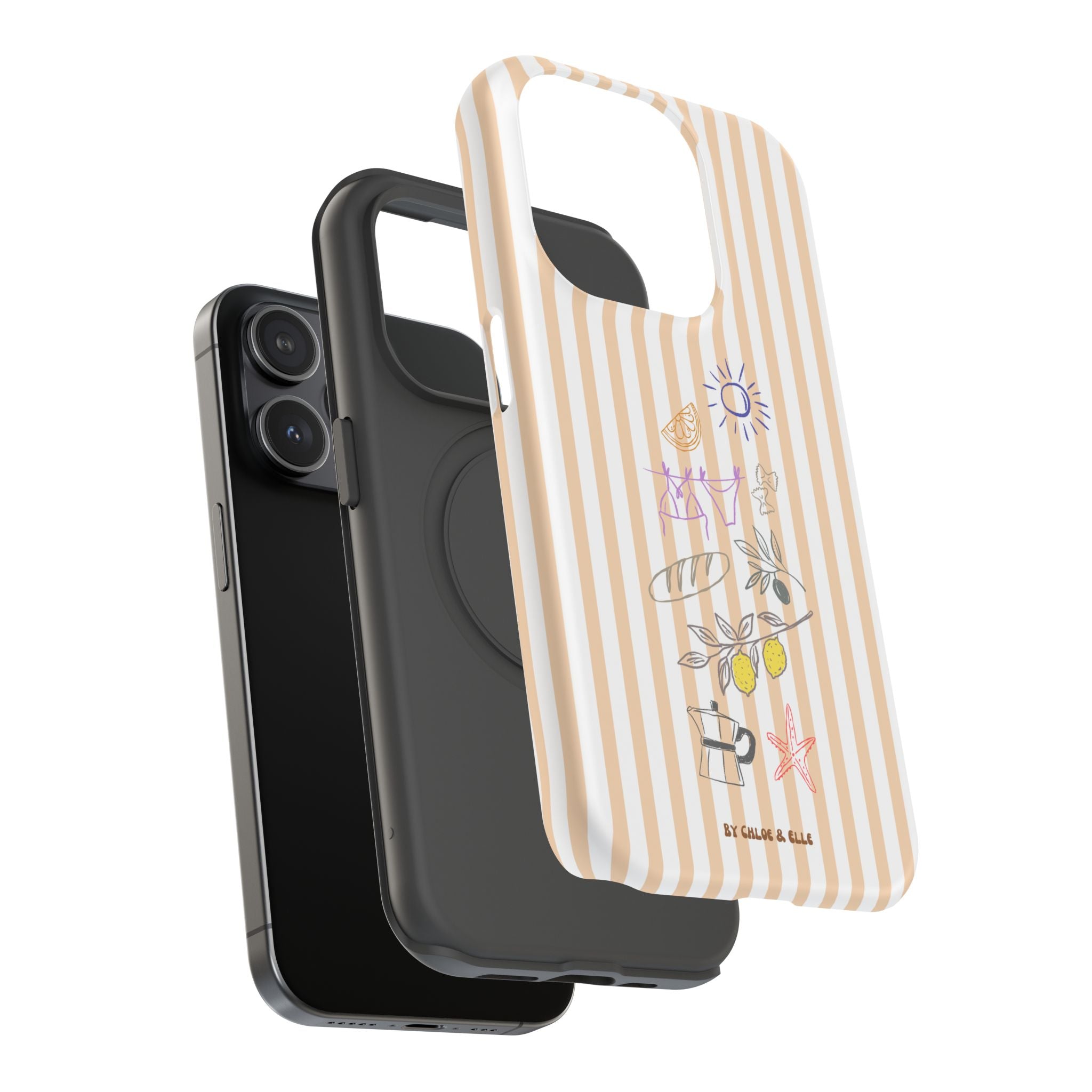 Amalfi Dreaming Peach Phone Case