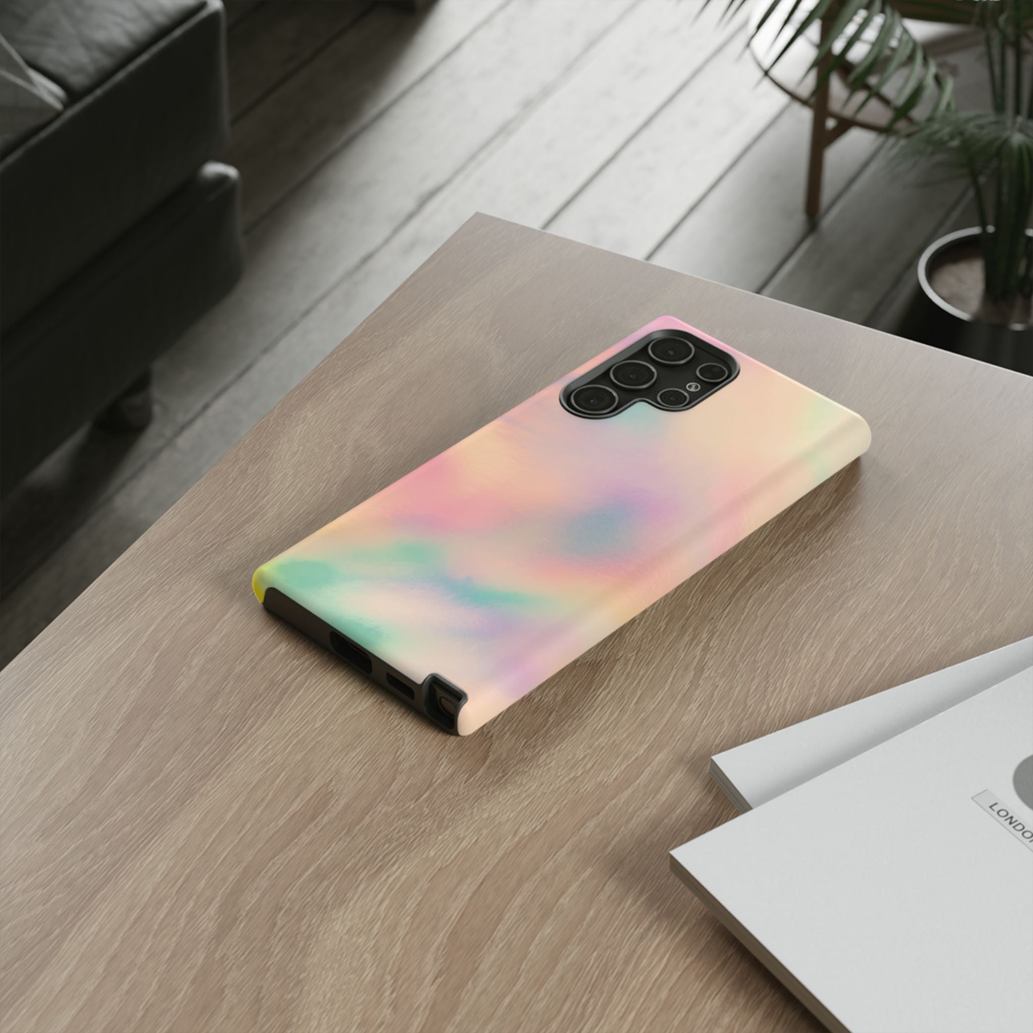 Peach Prism Aura Dreamscape Phone Case