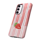Strawberry Orchard Stripes Phone Case