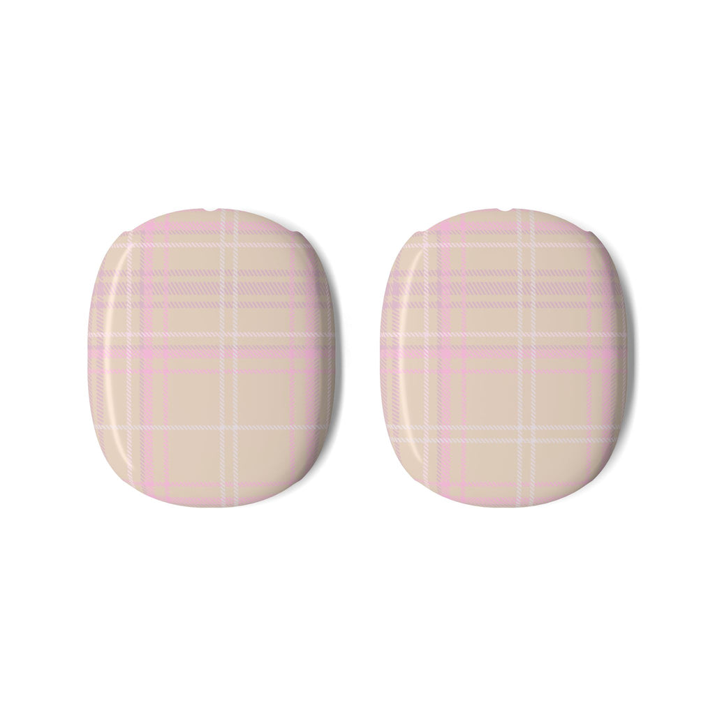 The Plaid Edit Cashmere AirPods Max Shell Case