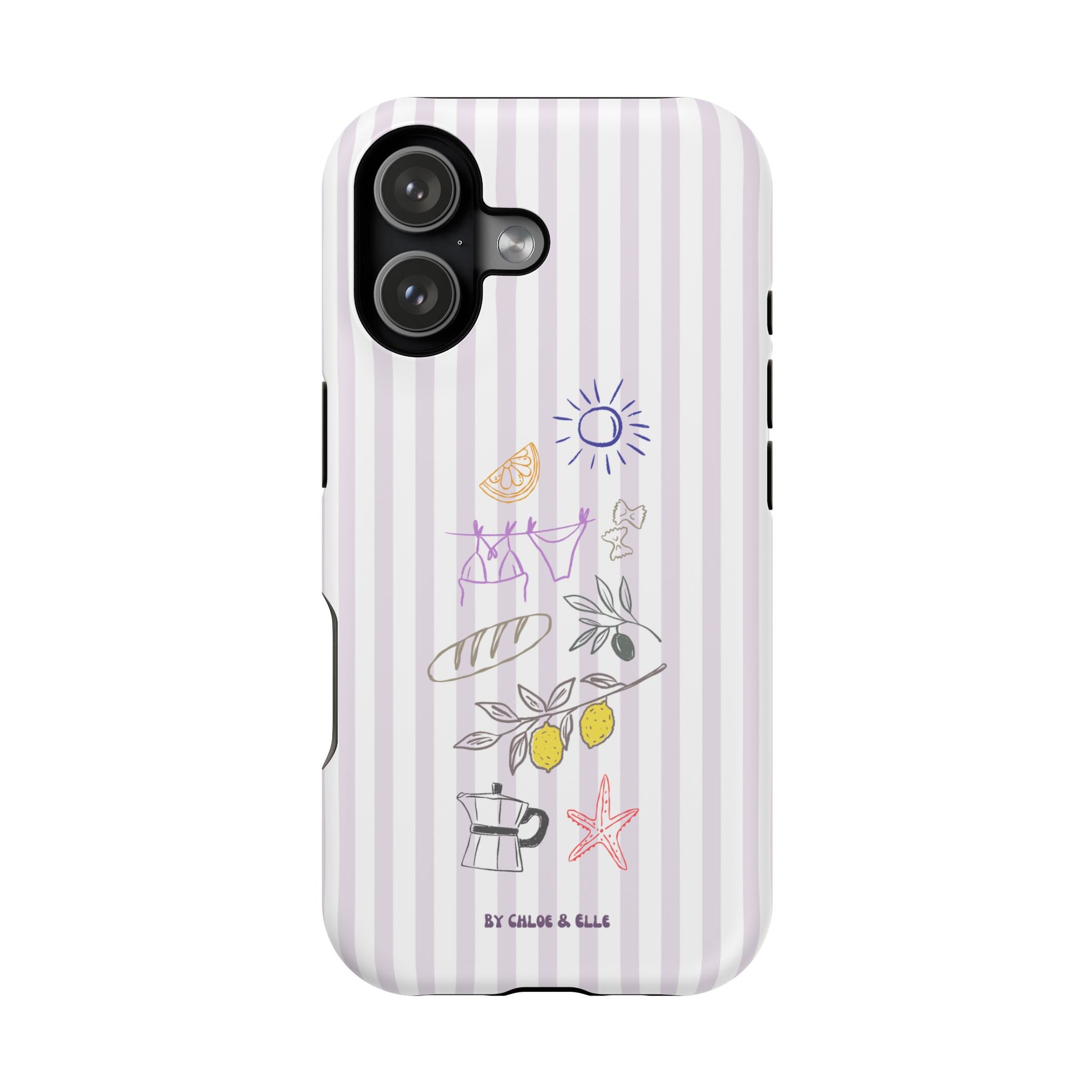 Amalfi Dreaming Petunia Phone Case
