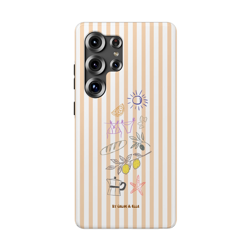 Amalfi Dreaming Peach Phone Case