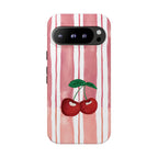 Cherry Orchard Stripes Phone Case