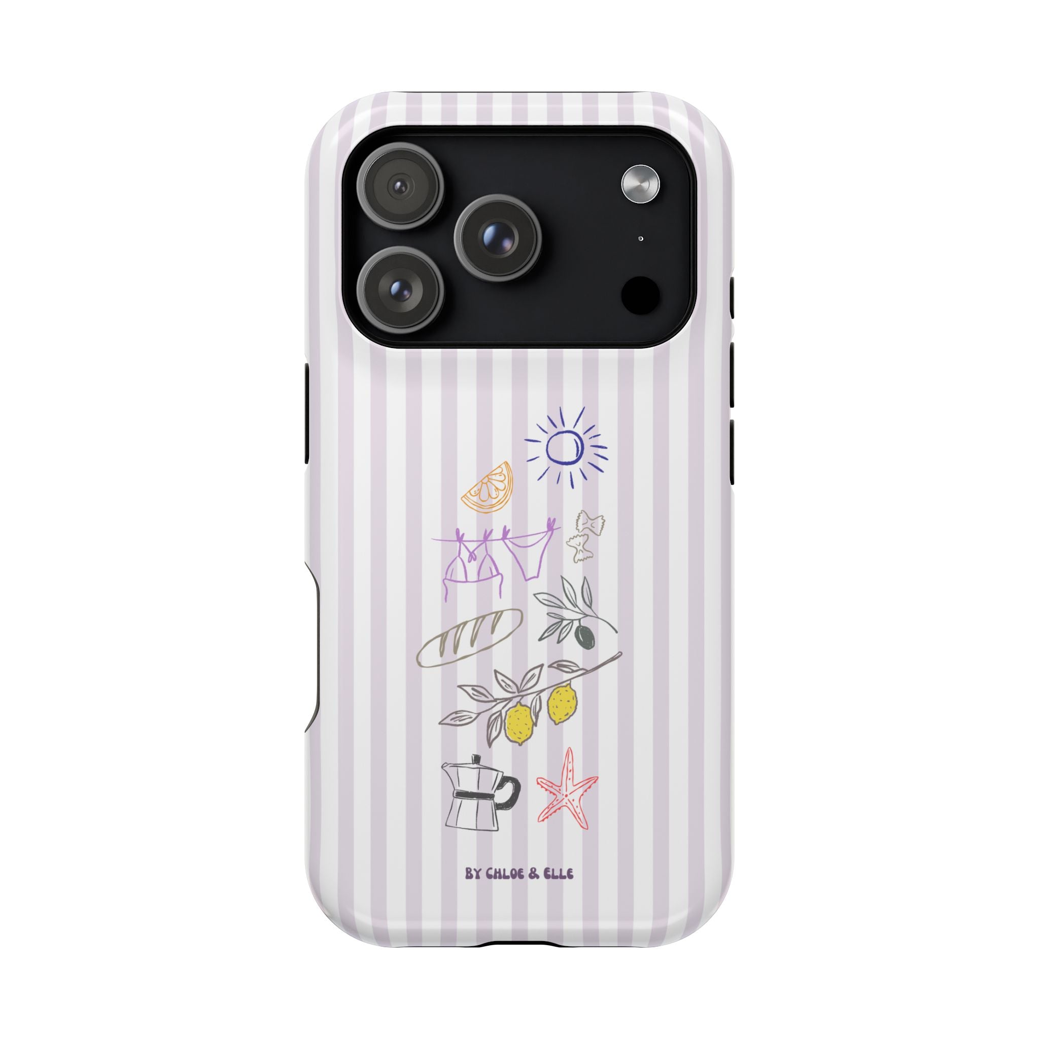 Amalfi Dreaming Petunia Phone Case