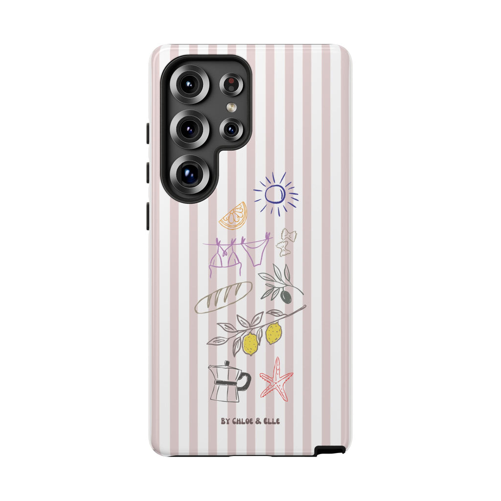 Amalfi Dreaming Rose Phone Case
