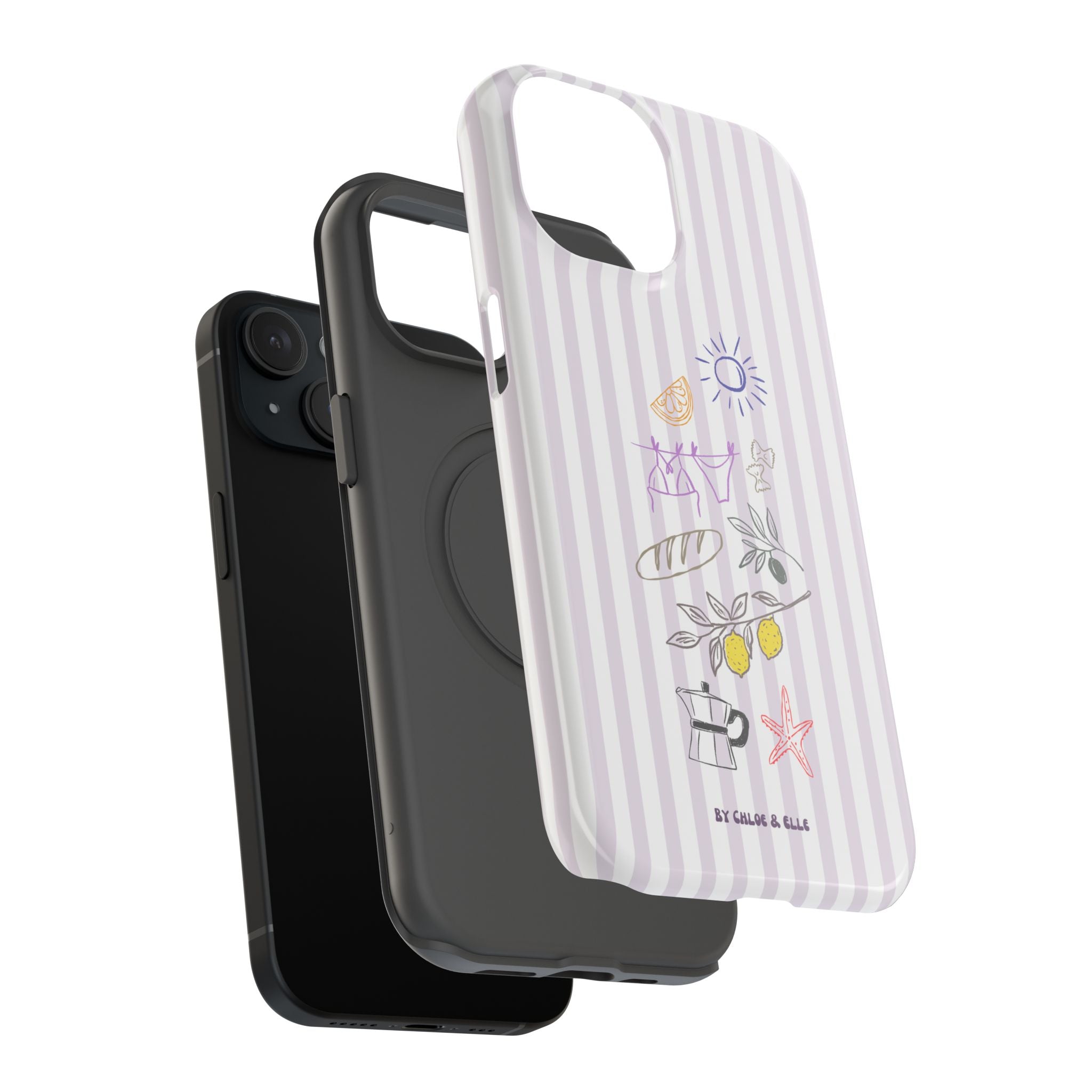 Amalfi Dreaming Petunia Phone Case
