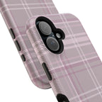 The Plaid Edit Mauve Phone Case