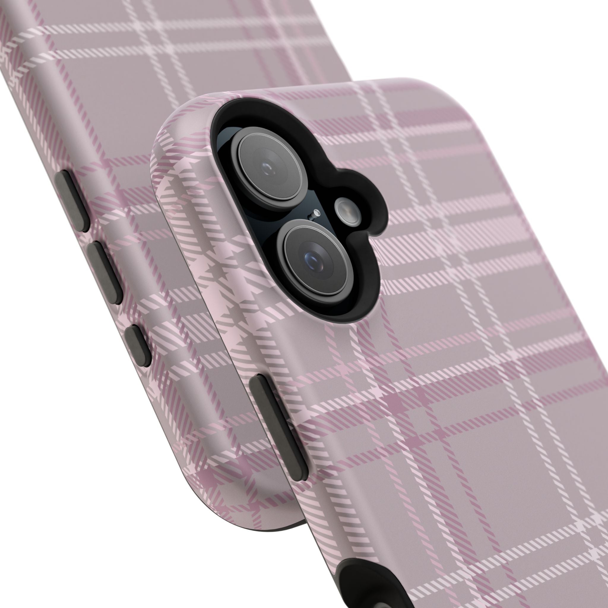 The Plaid Edit Mauve Phone Case
