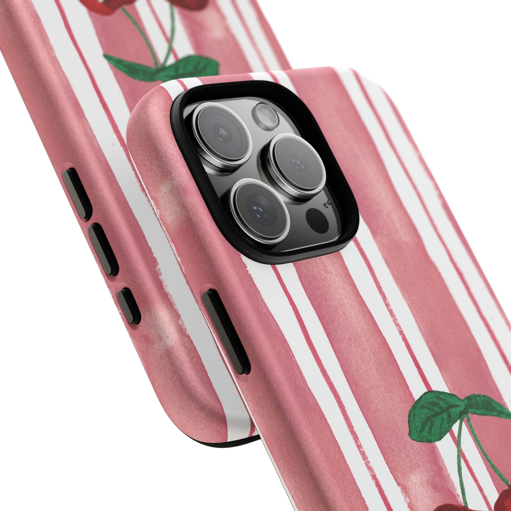 Cherry Orchard Stripes Phone Case
