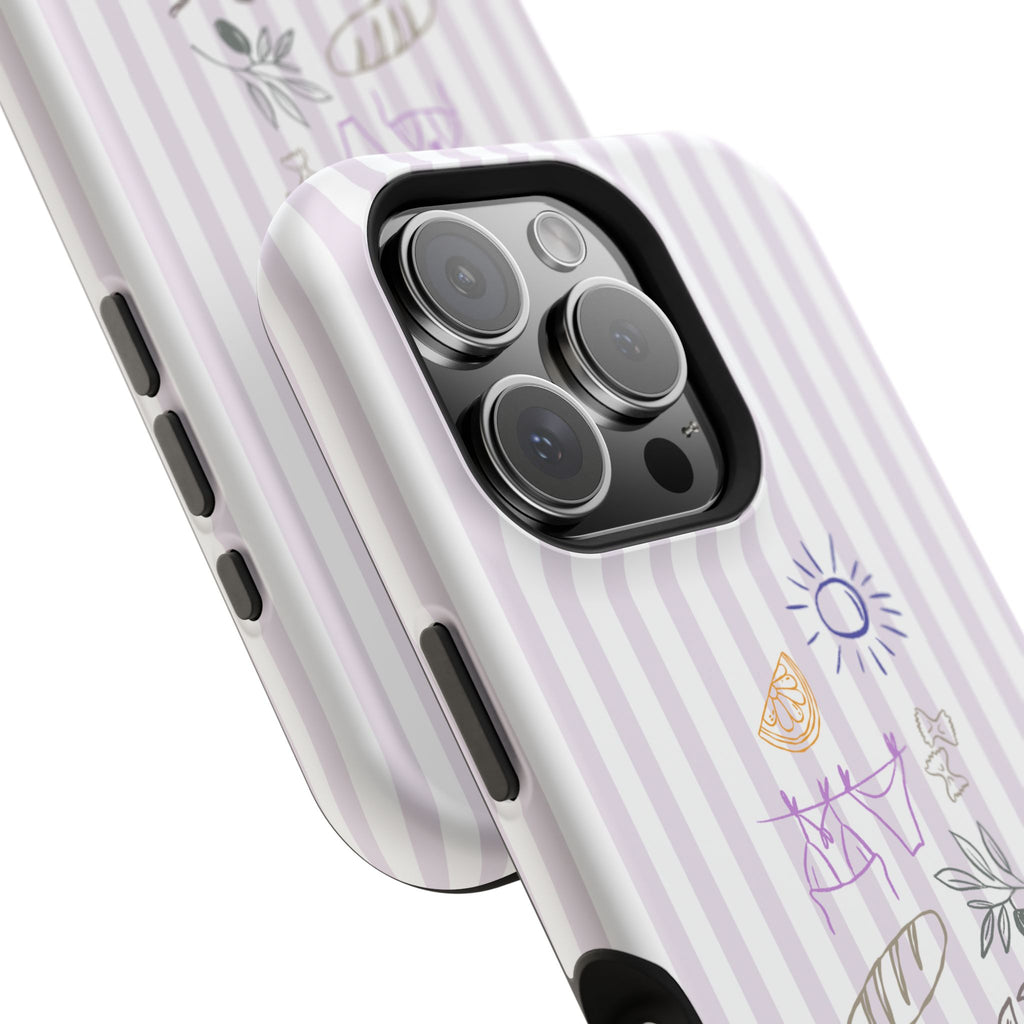 Amalfi Dreaming Petunia Phone Case