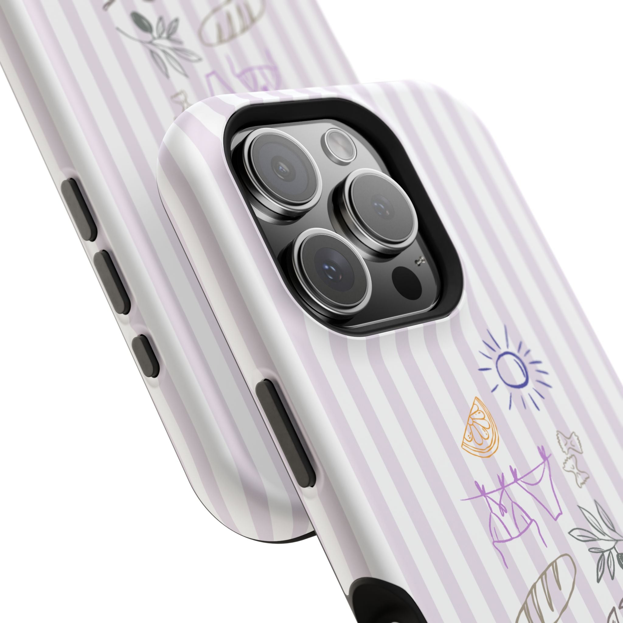Amalfi Dreaming Petunia Phone Case