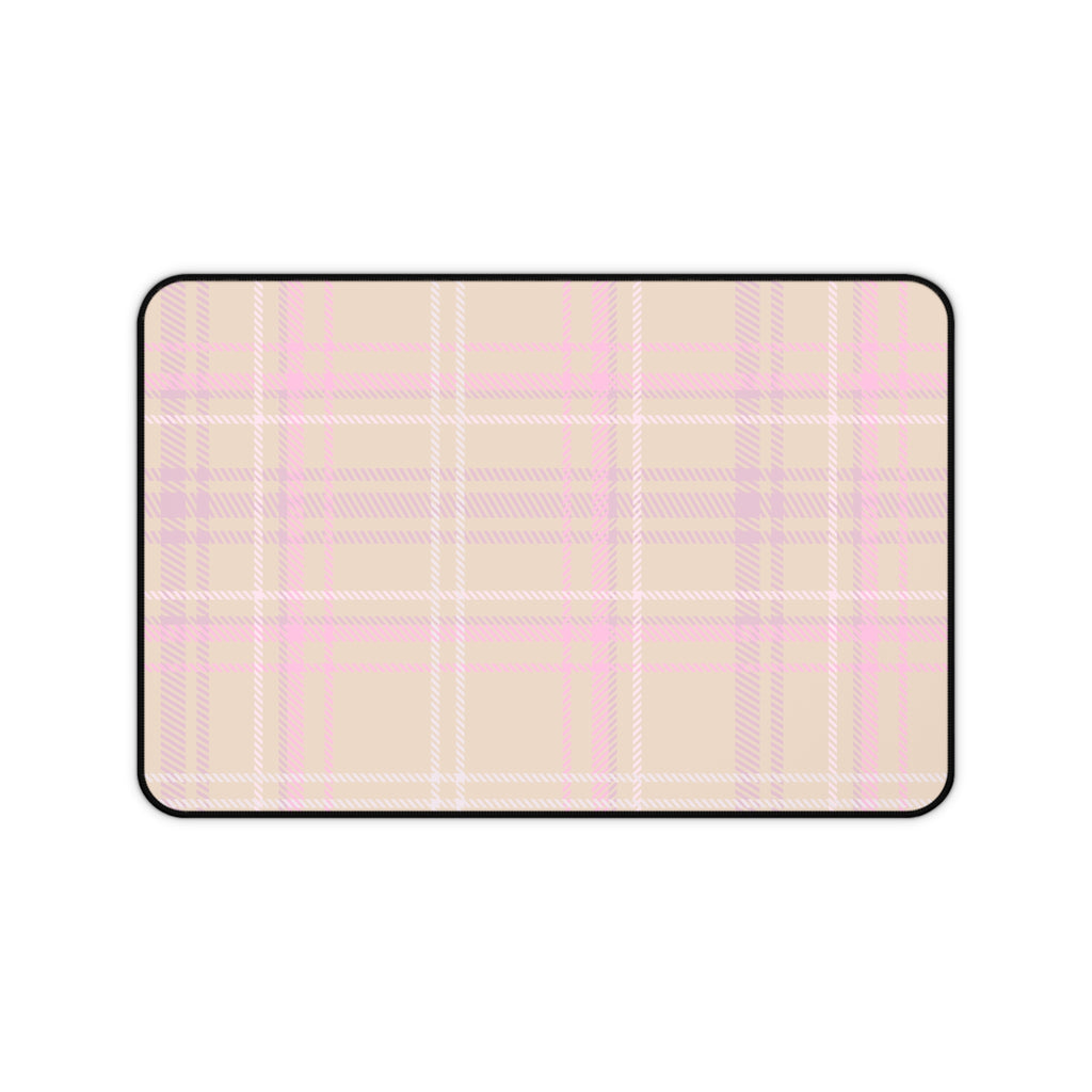The Plaid Edit Cashmere Desk Mat