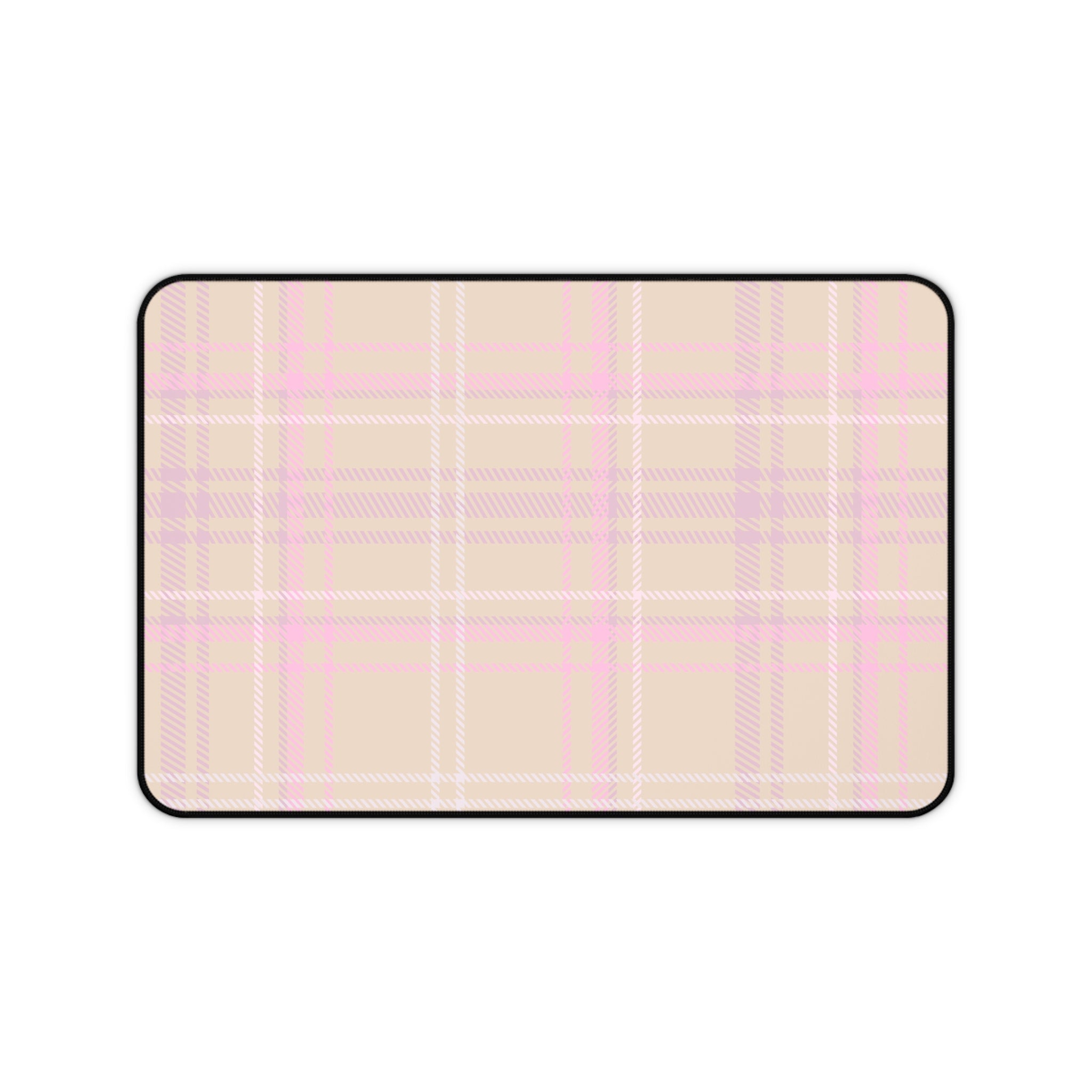 The Plaid Edit Cashmere Desk Mat