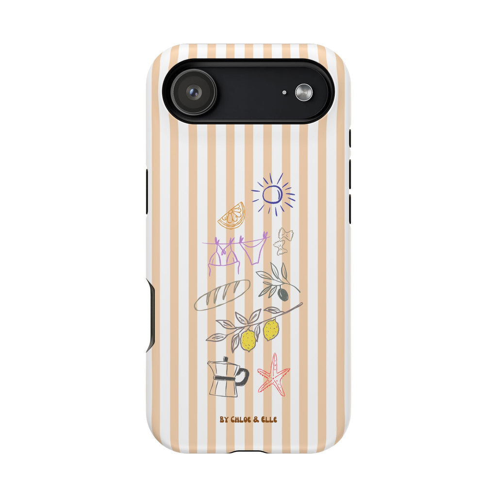 Amalfi Dreaming Peach Phone Case