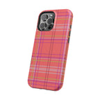Golden Girl Plaid Magnetic Phone Case