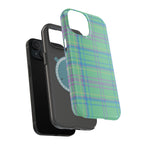Fresh Energy Plaid Magnetic Phone Case