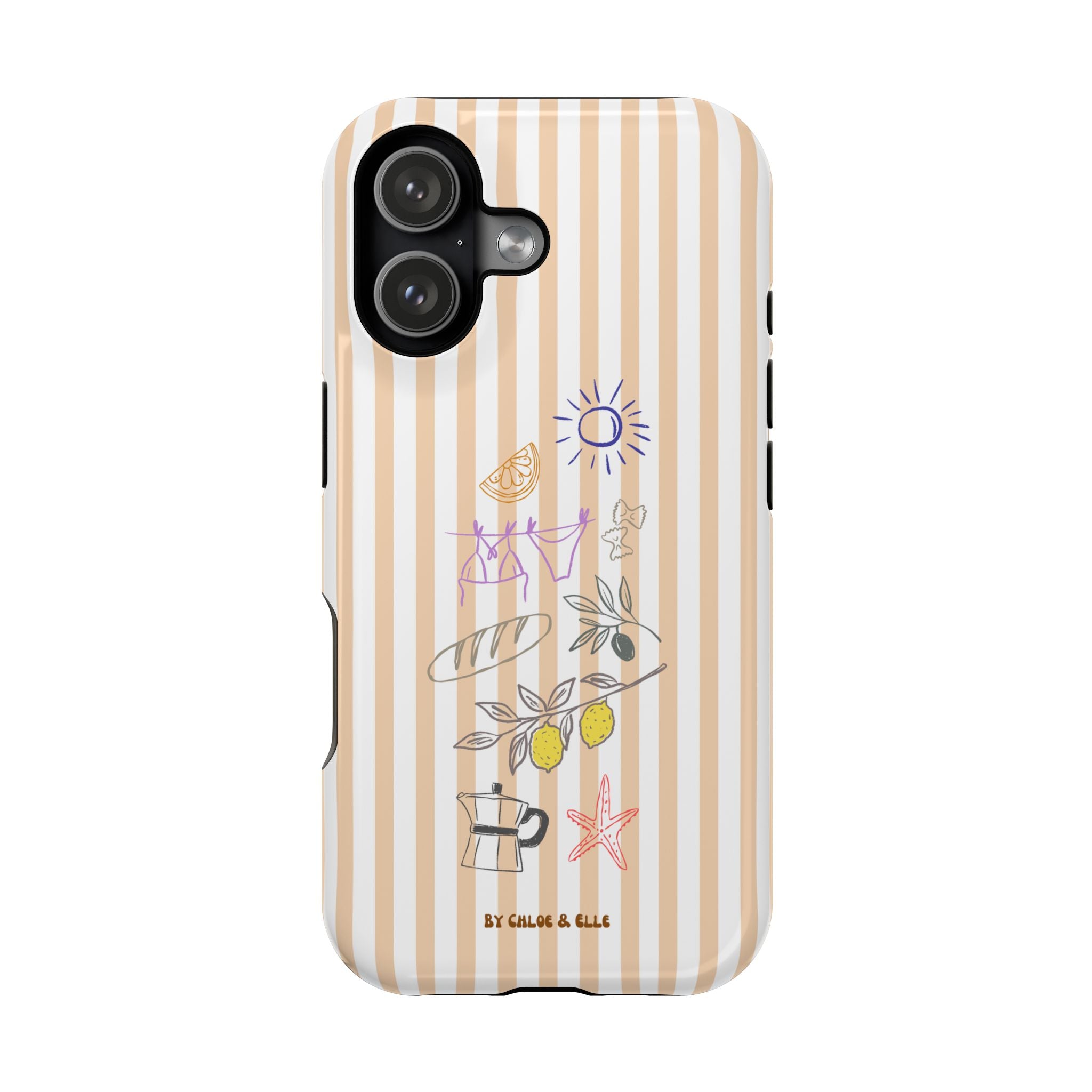 Amalfi Dreaming Peach Phone Case